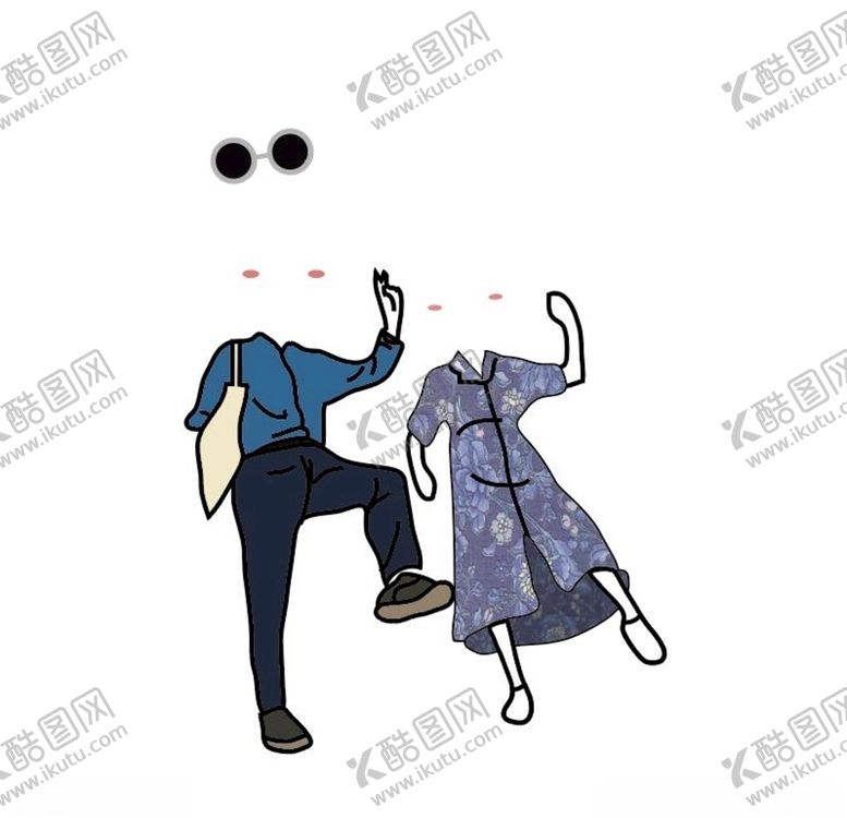 编号：80329209192132205171【酷图网】源文件下载-人物情侣卡通换头