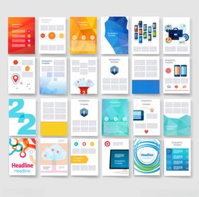 多样精美宣传册设计模板