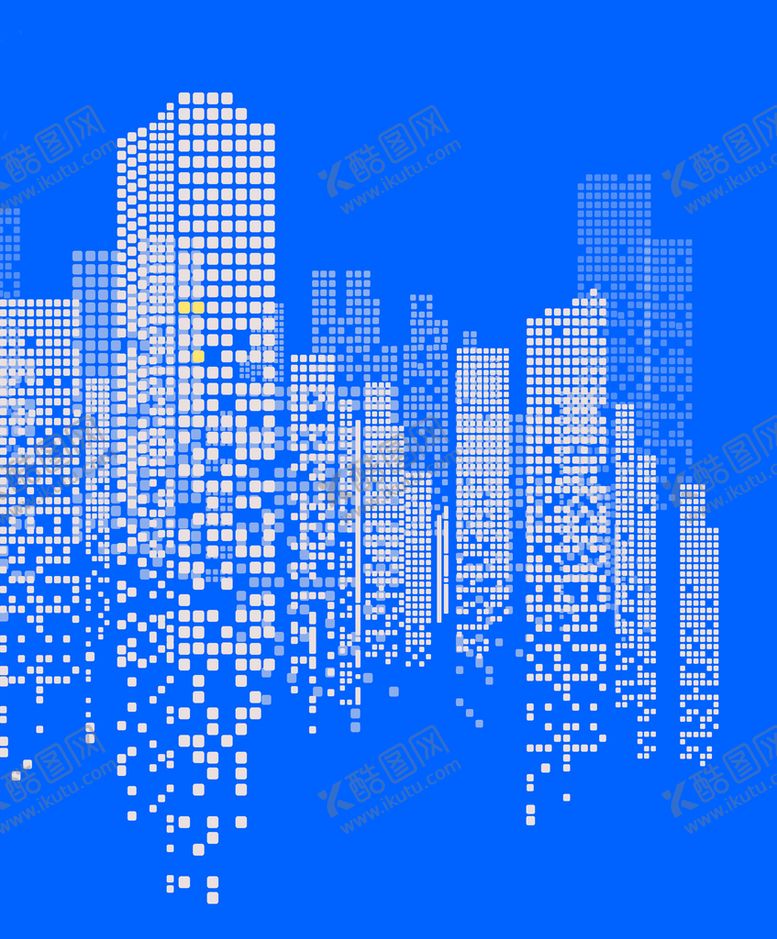 编号：93074810021329308263【酷图网】源文件下载-建筑时尚蓝挂画装饰画