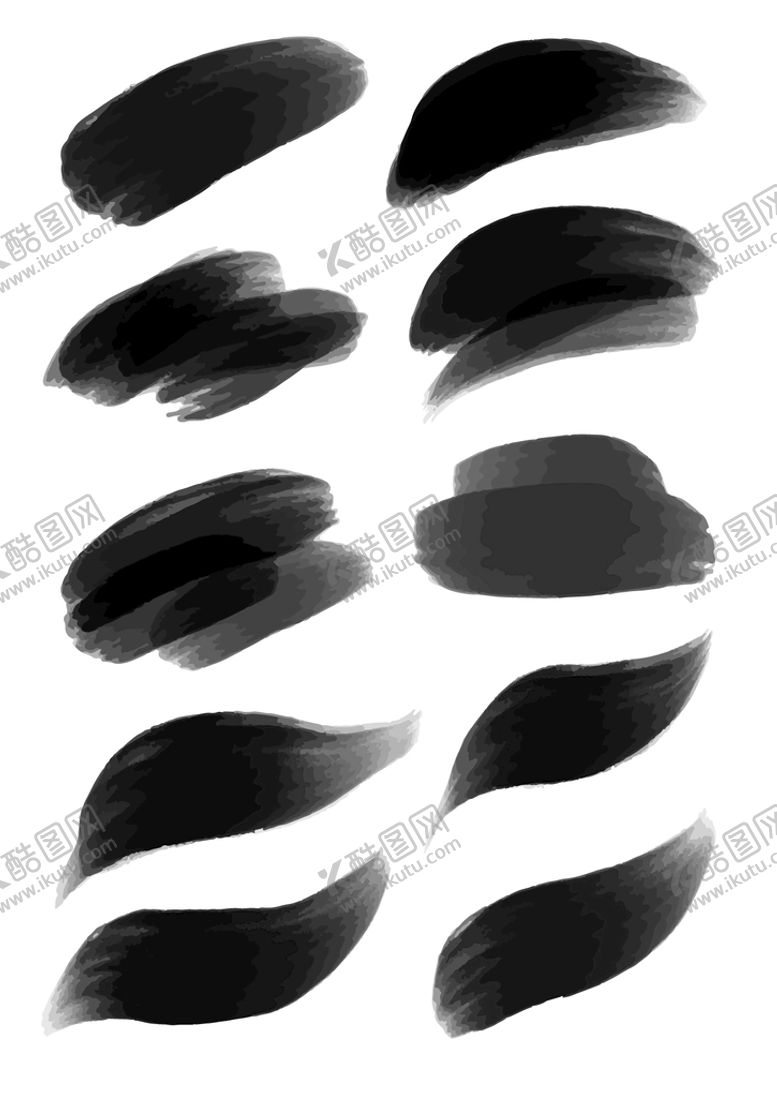 编号：83564110090033523856【酷图网】源文件下载-墨水笔刷