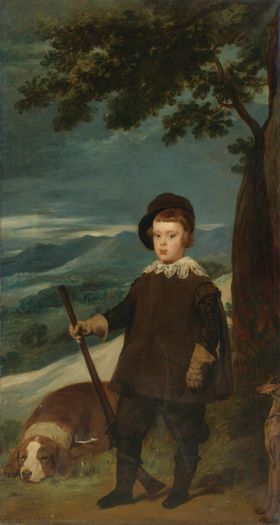 古典人物场景油画