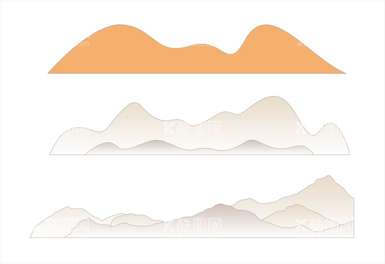 编号：87423009170055467642【酷图网】源文件下载-矢量雕刻山峰