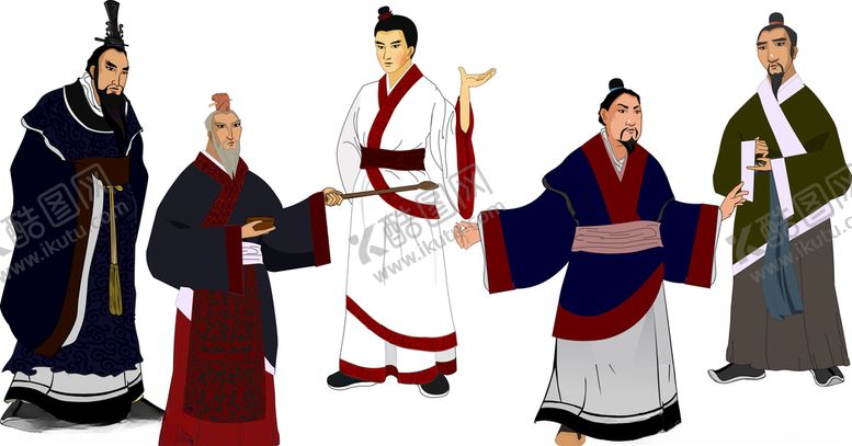 编号：45952807140744504705【酷图网】源文件下载-战国古代人物设计