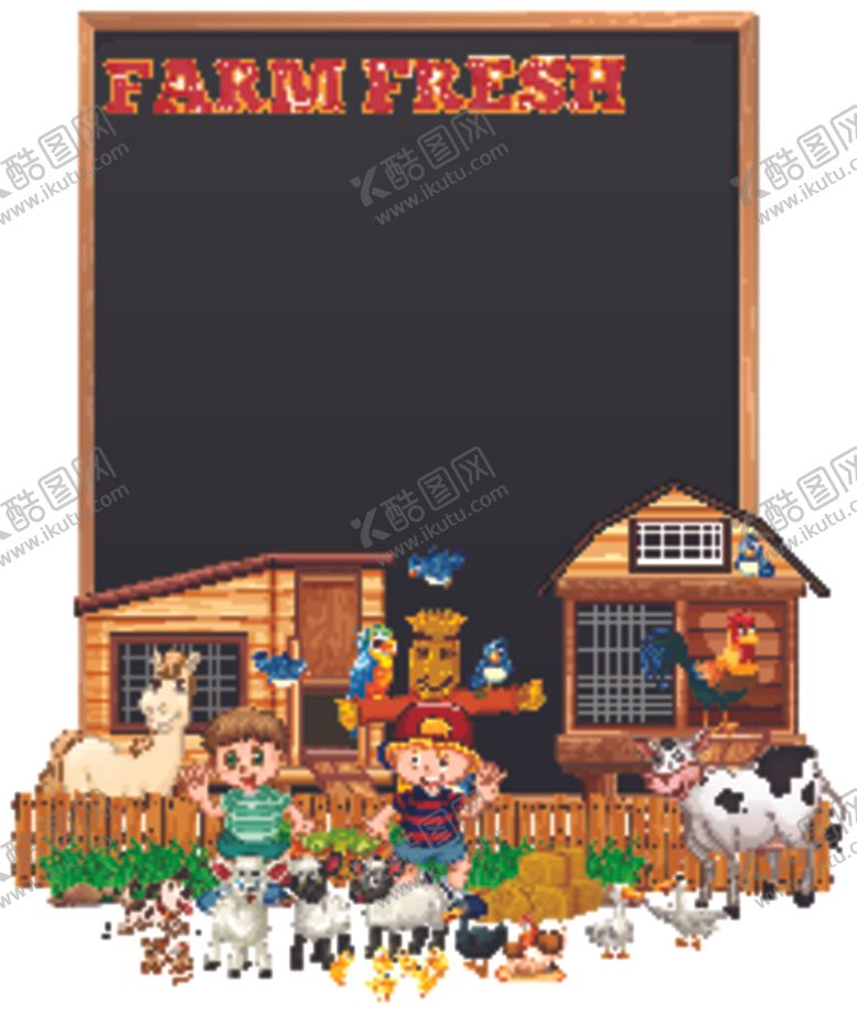 编号：45167409281732406566【酷图网】源文件下载-卡通农场
