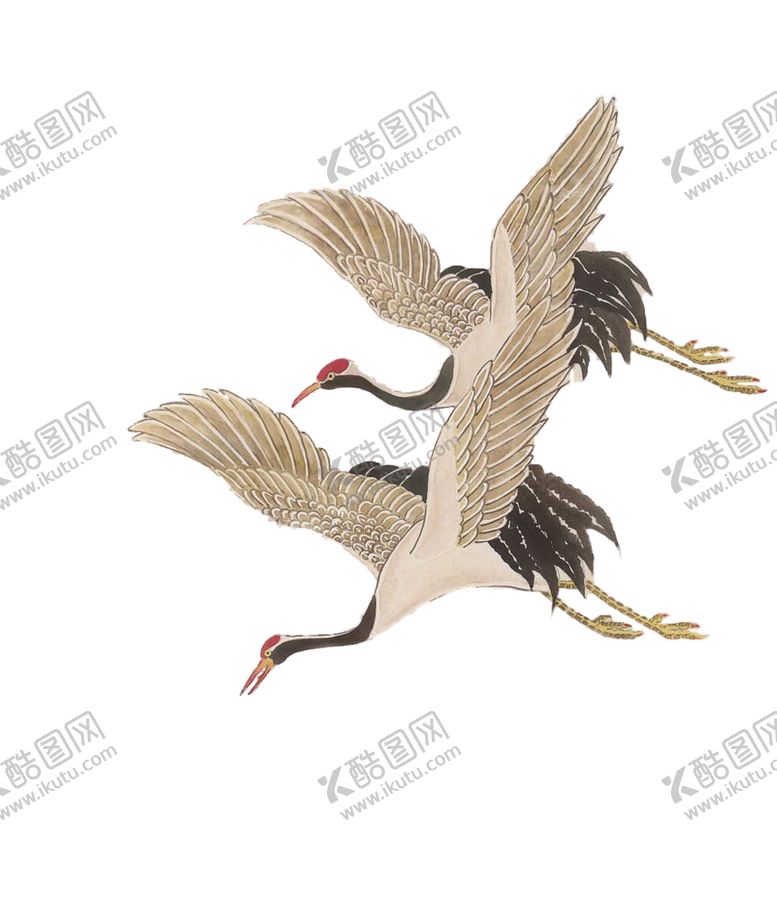 编号：10902009241212553067【酷图网】源文件下载-仙鹤