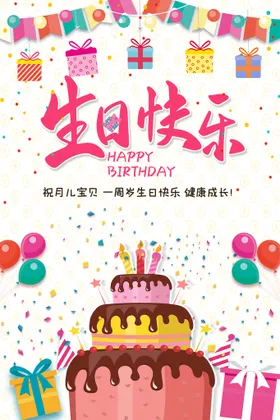 生日海报