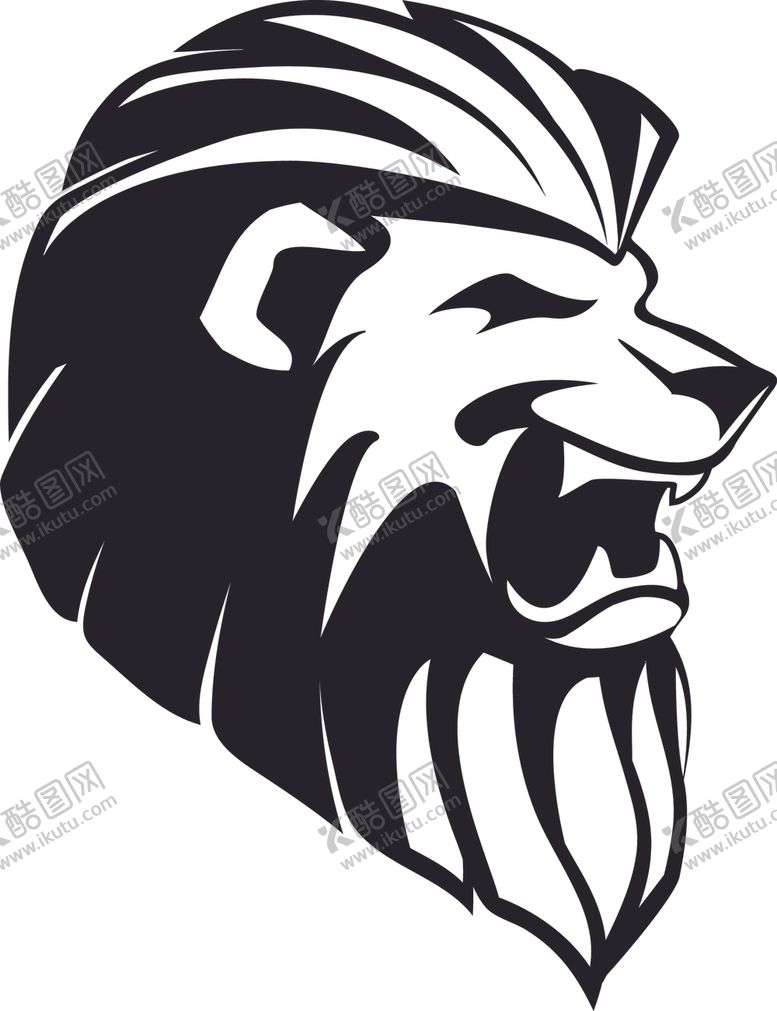 编号：20066606262304216803【酷图网】源文件下载-狮子Lion涂鸦动物