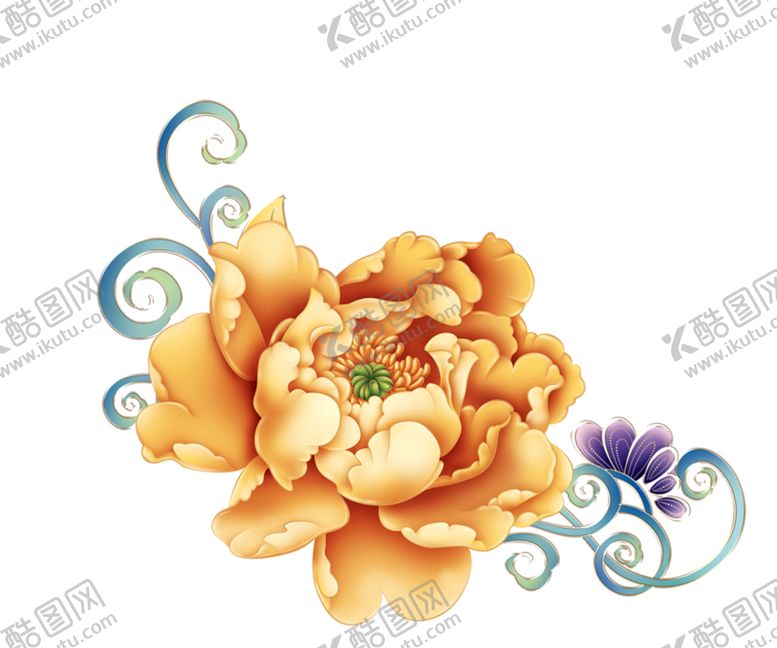 编号：99688109300336279877【酷图网】源文件下载-牡丹花