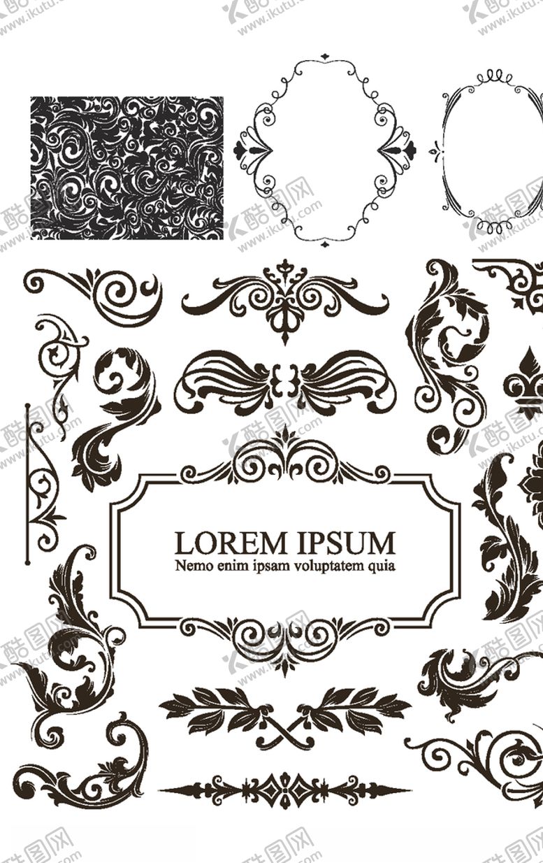 编号：49896309241353375141【酷图网】源文件下载-欧式花边