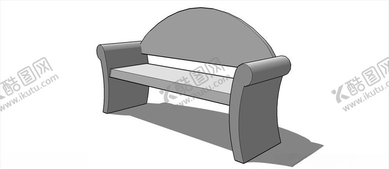 编号：18171209152142152205【酷图网】源文件下载-公园长凳公园长椅椅子凳子