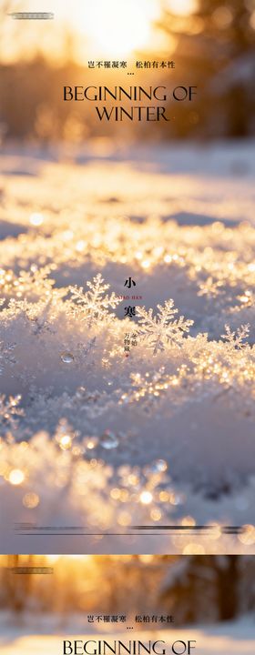 小寒大寒小雪大雪