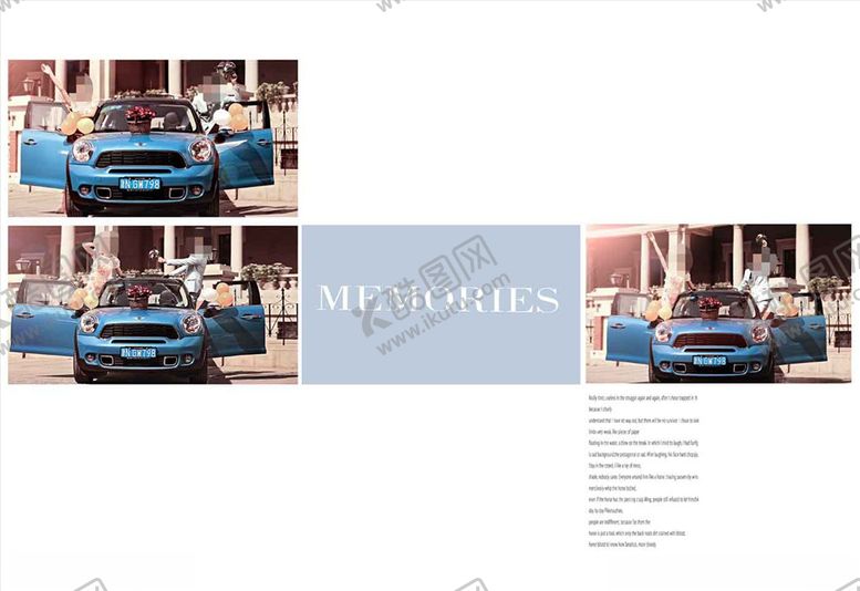 编号：82592409291917301669【酷图网】源文件下载-韩国风影楼婚相册模板之汽车之家