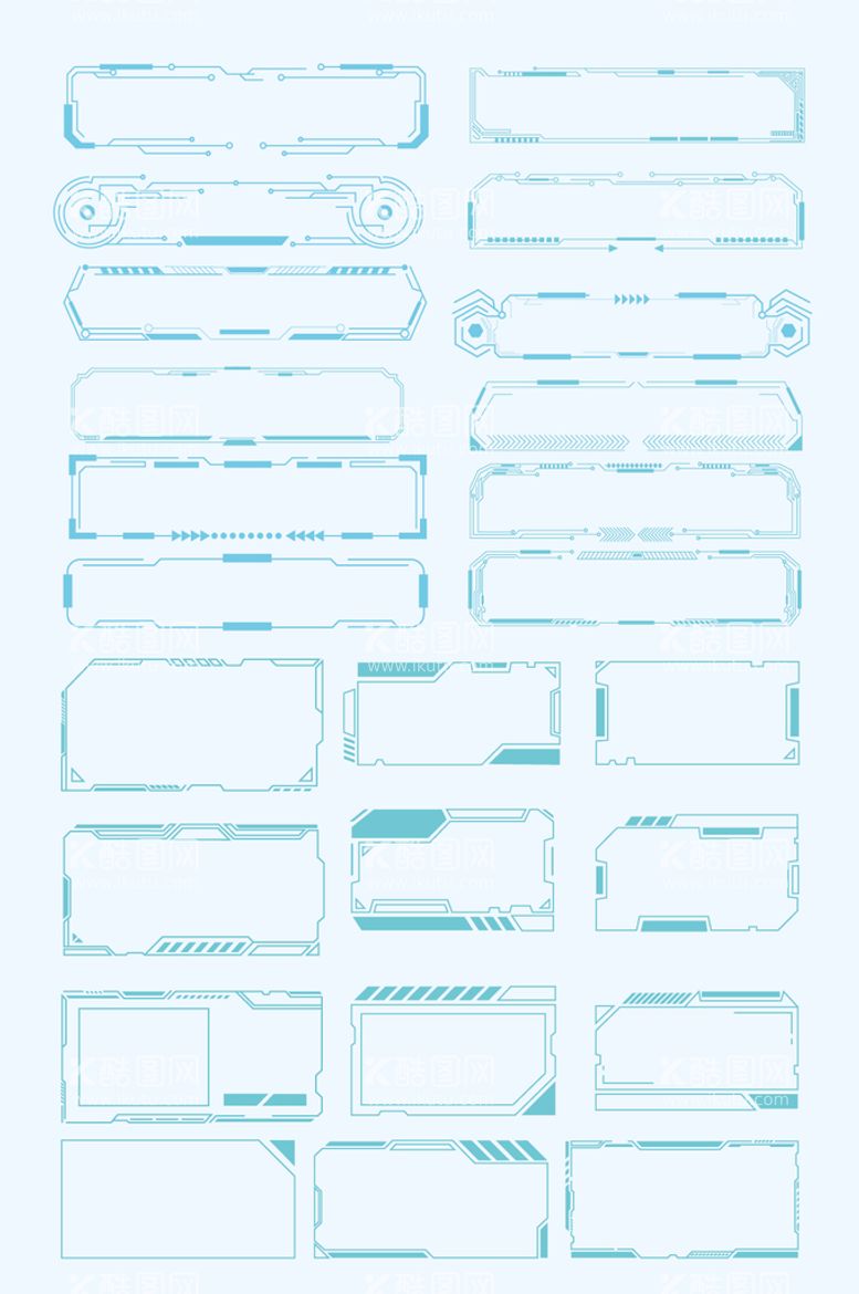 编号：53189409161815053562【酷图网】源文件下载-科技边框装饰框