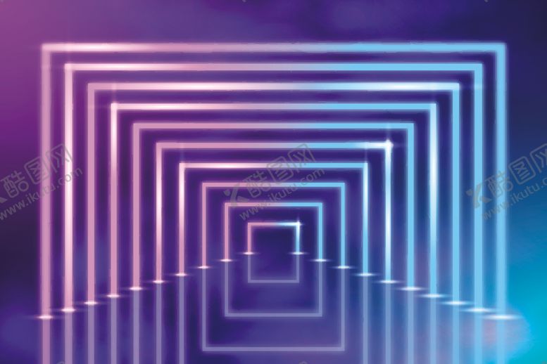编号：99148309200246582851【酷图网】源文件下载-背景模板展板背景霓虹灯光