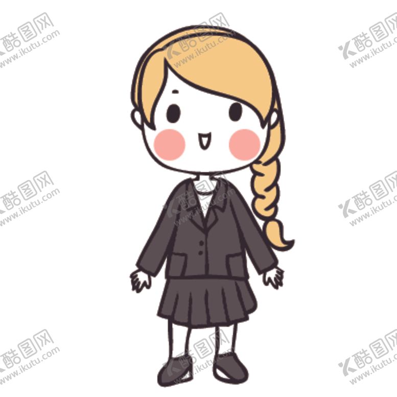 编号：88900609262209045602【酷图网】源文件下载-可爱人物形象插画
