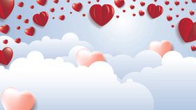 爱心背景