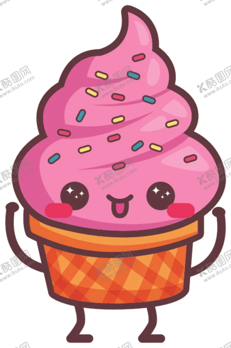 编号：93523609262303193495【酷图网】源文件下载-卡哇伊美食