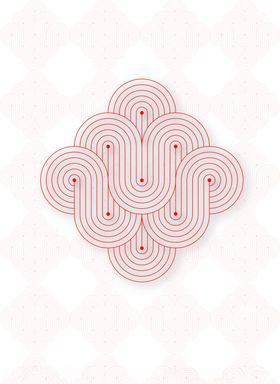 中国风循环图案