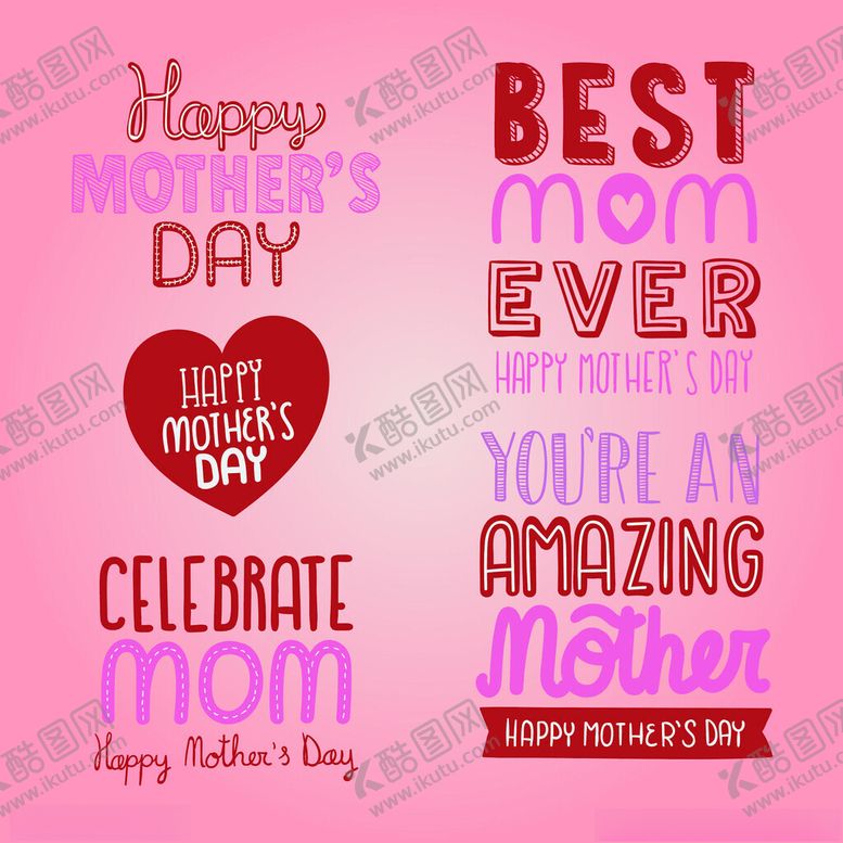 编号：70202411171702215766【酷图网】源文件下载-母亲节快乐祝福贺卡