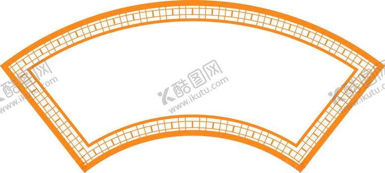 编号：76917302132143216939【酷图网】源文件下载-扇形边框花纹