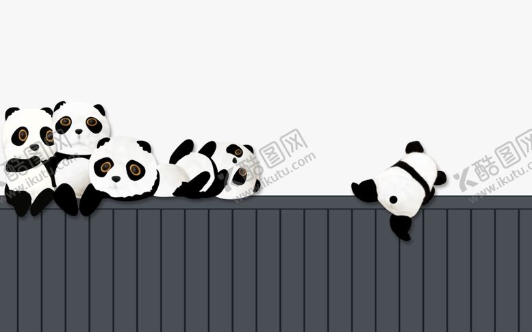 编号：83350509192210313986【酷图网】源文件下载-卡通熊猫