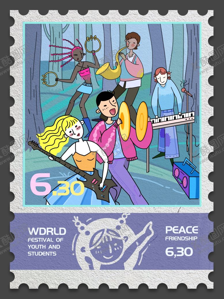 编号：91269210290902366861【酷图网】源文件下载-创意卡通插画图案