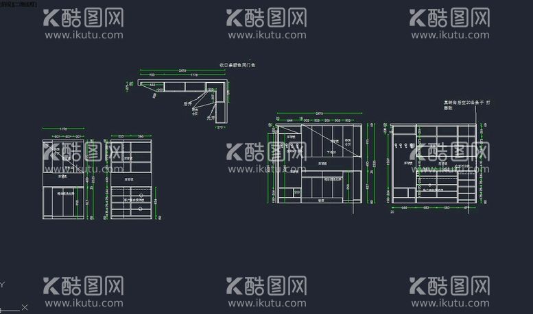 编号：90524912012222111053【酷图网】源文件下载-全屋定制真转角鞋柜玄关