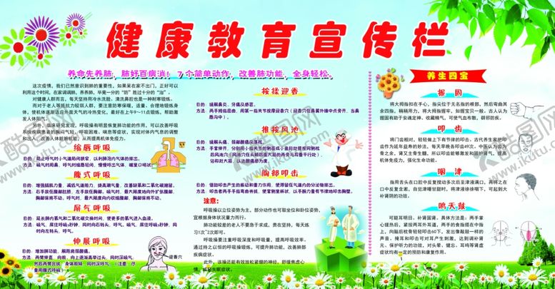 编号：46728606162145345127【酷图网】源文件下载-健康教育宣传栏