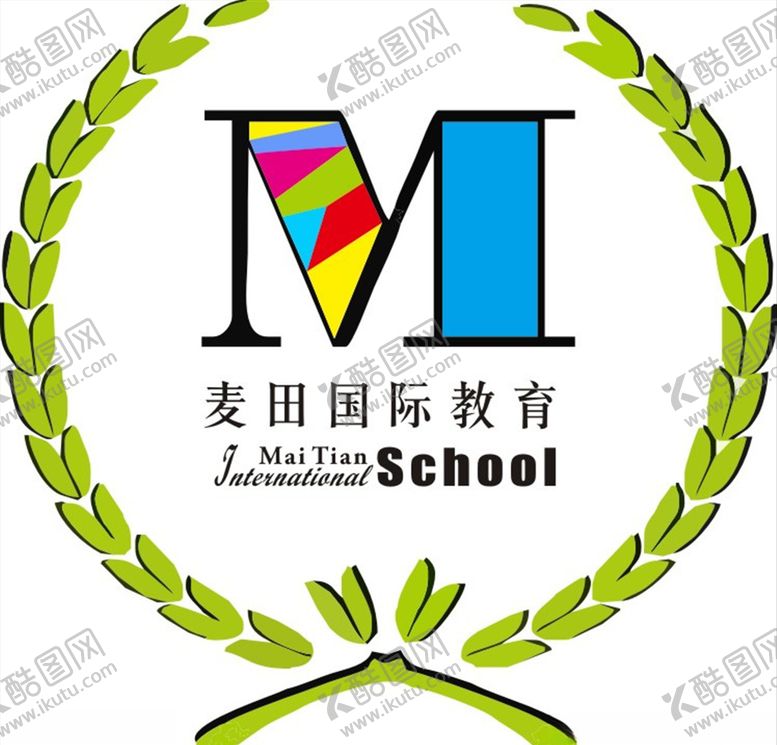 编号：27377709232104596420【酷图网】源文件下载-麦田国际教育LOGO