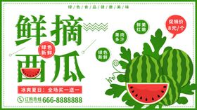 鲜摘西瓜
