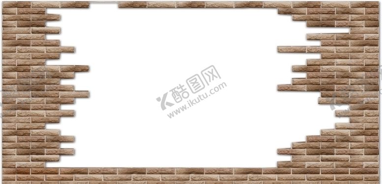 编号：82913405142031134447【酷图网】源文件下载-红砖边框