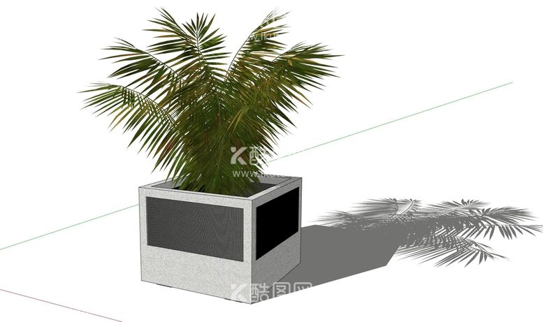 编号：72383410172356368808【酷图网】源文件下载-盆栽植物模型