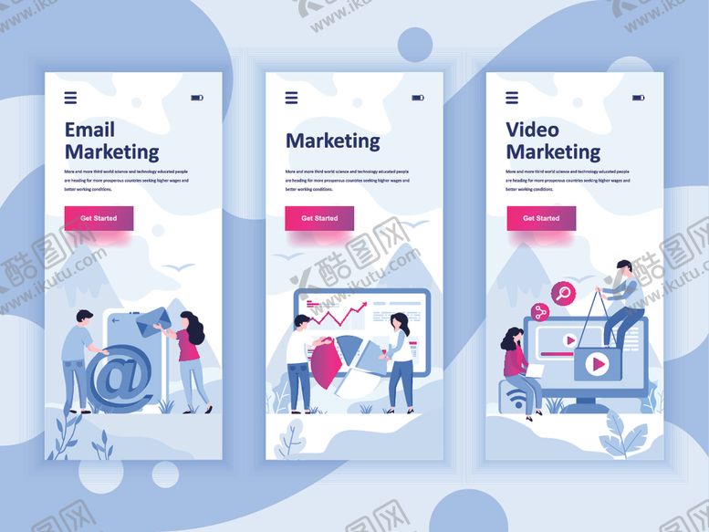 编号：39910210290946297372【酷图网】源文件下载-时尚3D立体插画海报