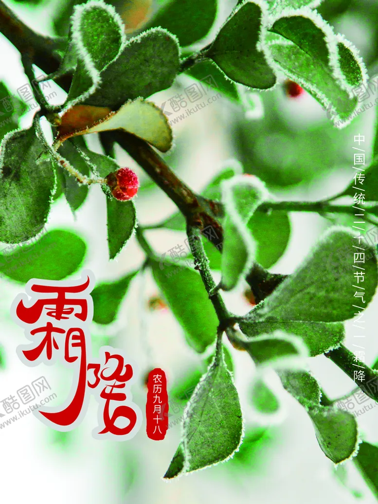 编号：69247310080239253654【酷图网】源文件下载-霜降