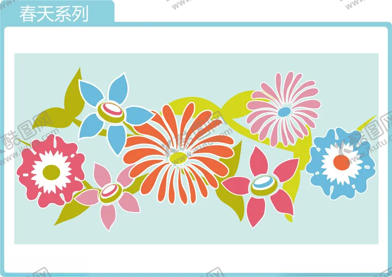 编号：96753001300104091410【酷图网】源文件下载-花卉印花