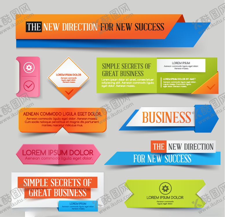 编号：58309409300048348928【酷图网】源文件下载-矢量标签卡通标签