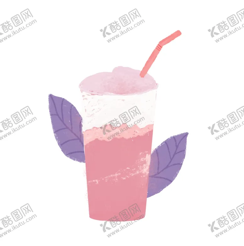 编号：41054904251502074639【酷图网】源文件下载-水果奶茶插画