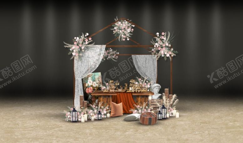 编号：60538906231958102036【酷图网】源文件下载-甜品区效果图