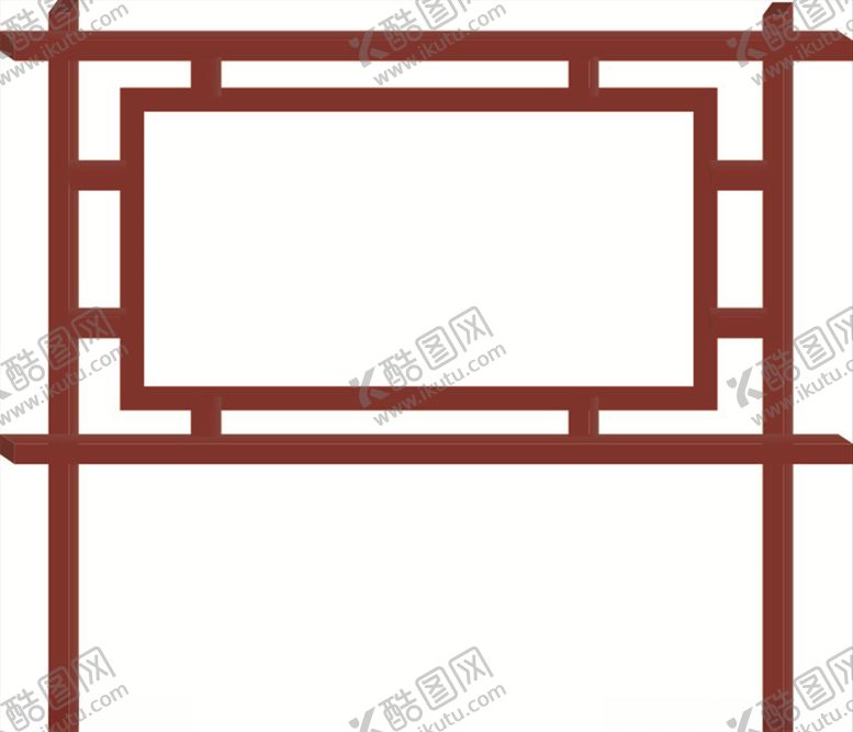 编号：38330111010200369170【酷图网】源文件下载-宣传栏框