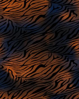 大牌虎纹图案布料纹理