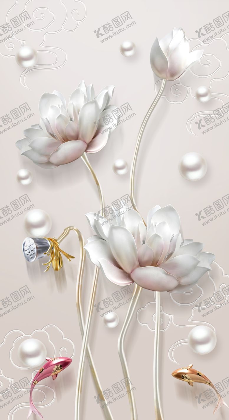 编号：86971310302133013808【酷图网】源文件下载-浮雕花朵玄关