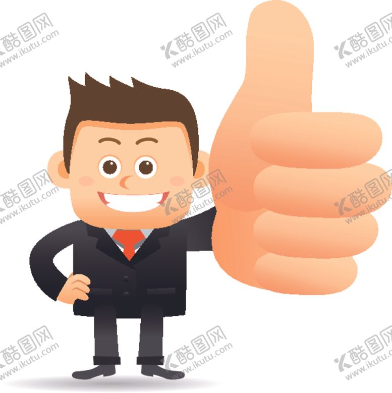 编号：65772307061306404883【酷图网】源文件下载-卡通商务男性
