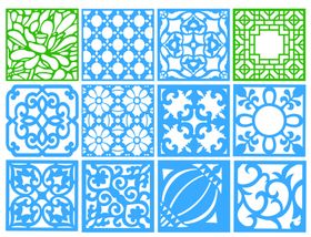 雕刻花纹镂空花纹