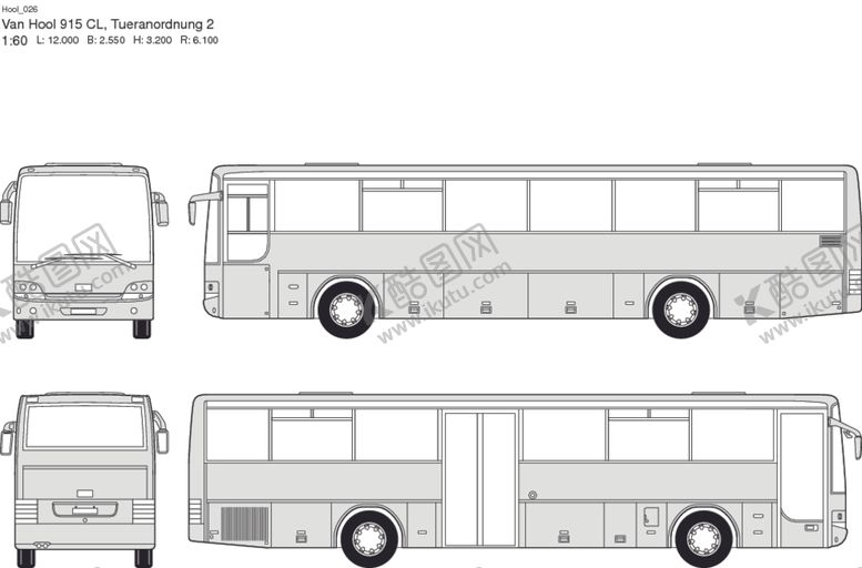 编号：77989009171040091770【酷图网】源文件下载-手绘客运汽车