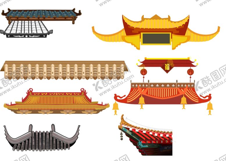 编号：80377210130708524466【酷图网】源文件下载-中国风房檐