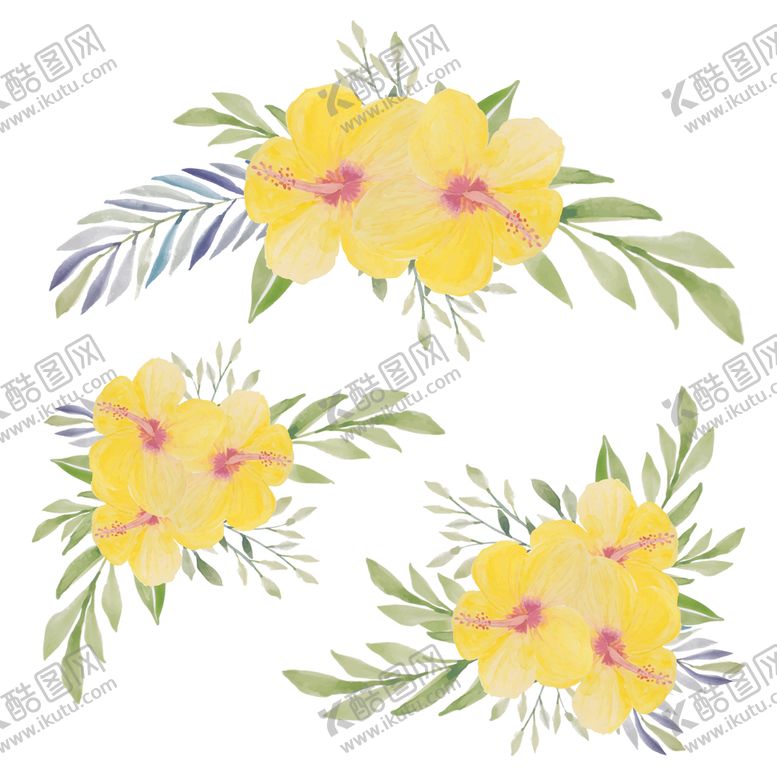 编号：56699210072120188678【酷图网】源文件下载-手绘花卉