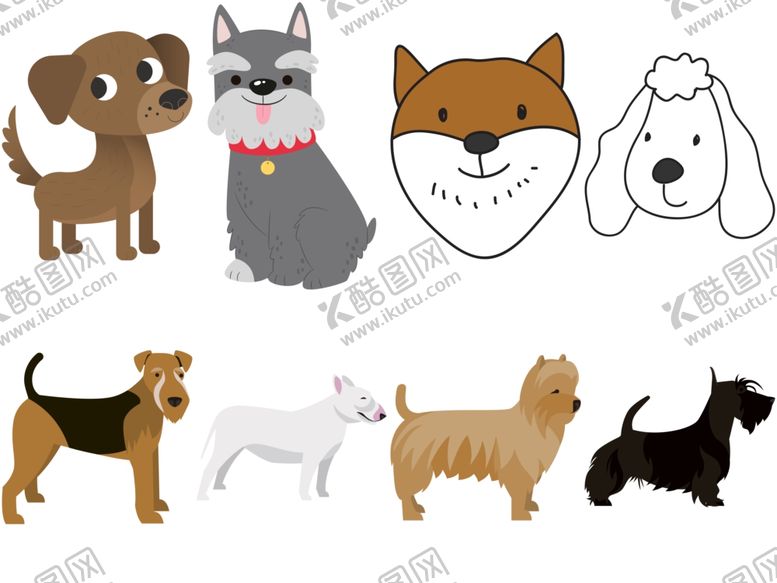 编号：89218209292045313625【酷图网】源文件下载-卡通狗