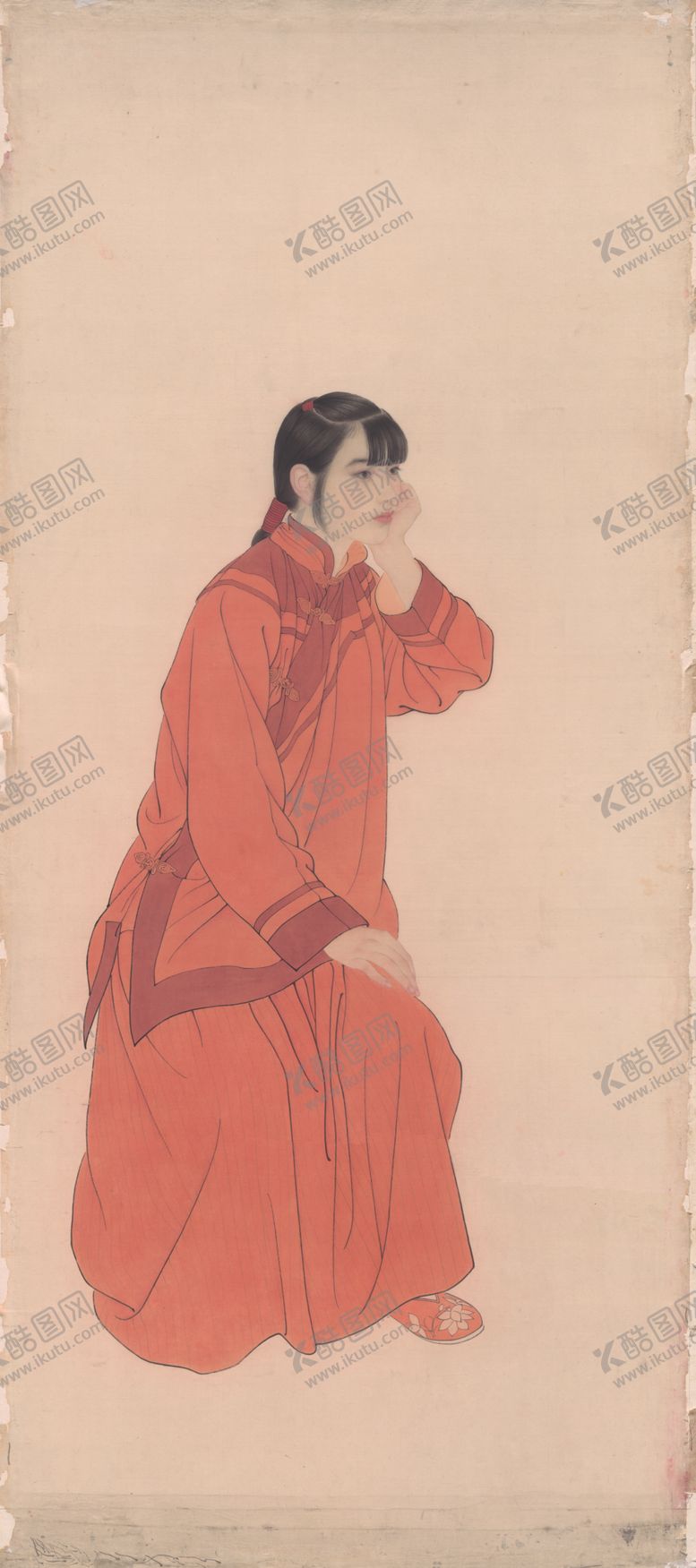 编号：47522605160528154671【酷图网】源文件下载-独坐黄昏后