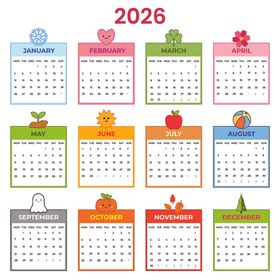 2026年日历