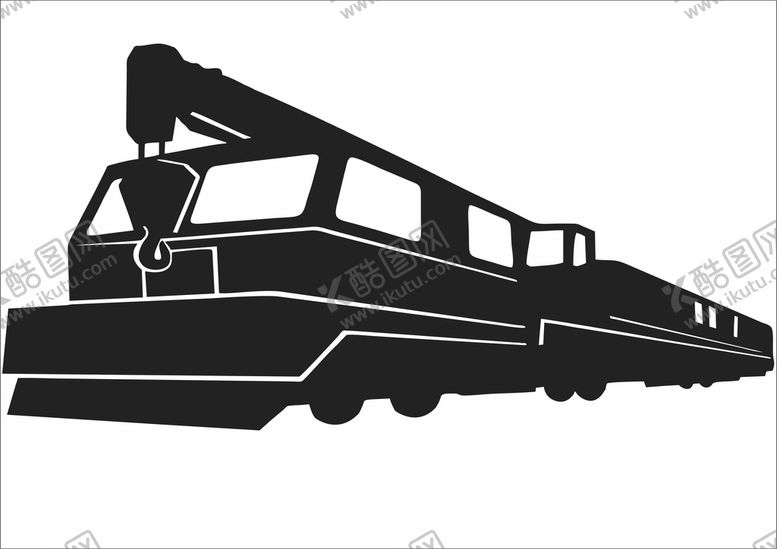 编号：11962701251229216687【酷图网】源文件下载-铁路工程车
